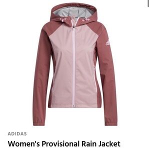 Adidas Ladies 2023 Provisional Jacket - Burgundy